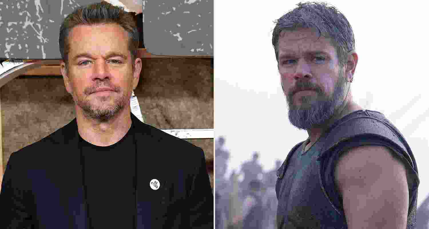 Hollywood star Matt Damon.