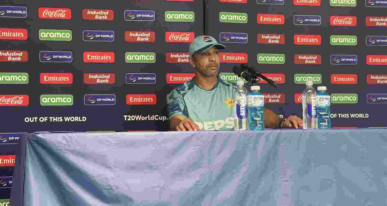 T20 World Cup 2024: Azhar Mahmood during press conference.