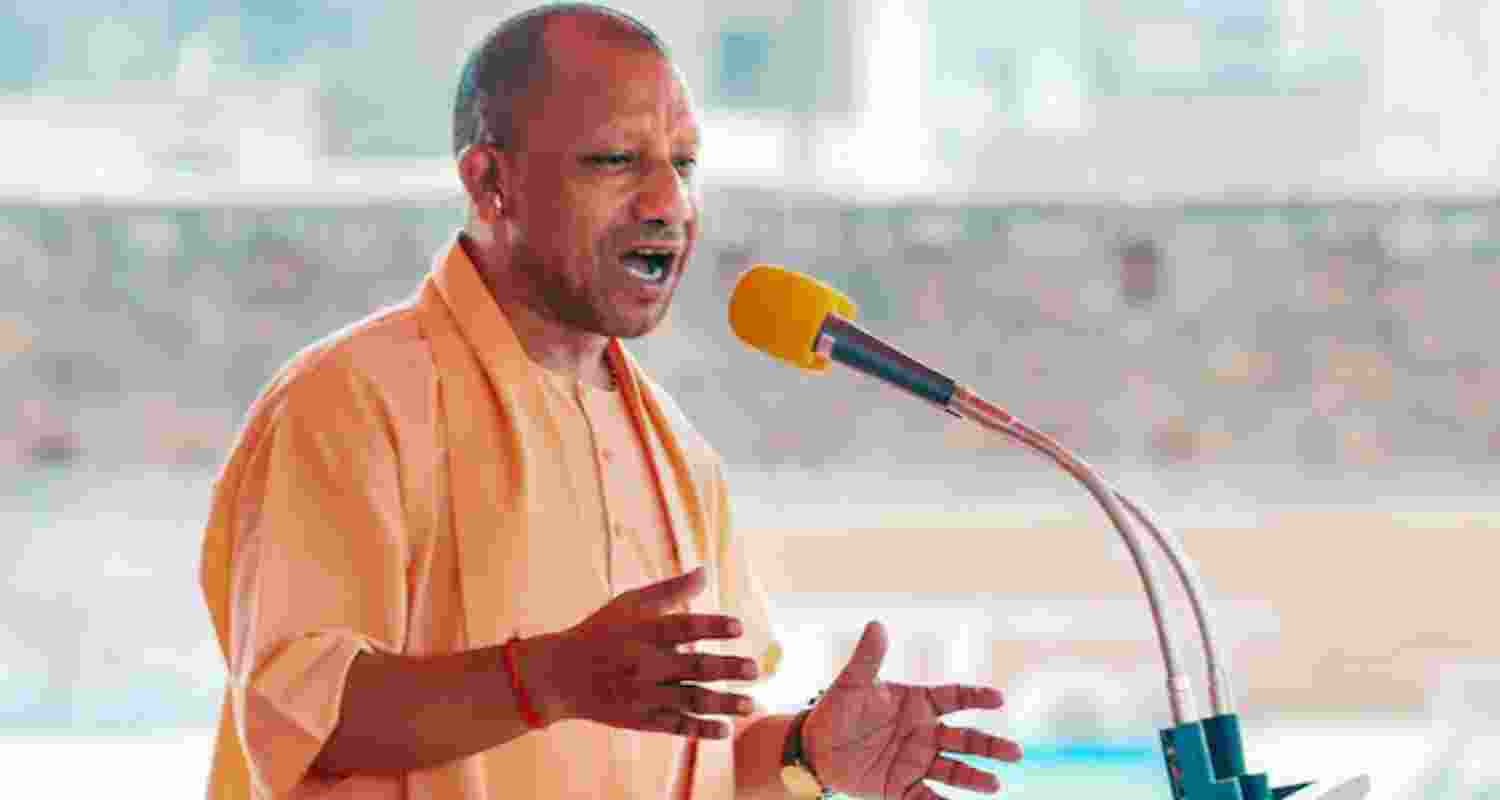 Uttar Pradesh Chief Minister Yogi Adityanath - file image.