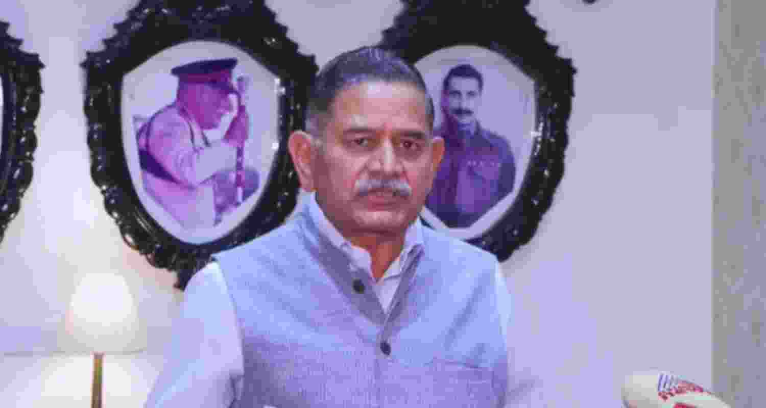 General Upendra Dwivedi speaking at the launch of the book, 'Operation Sindoor: The Untold Story Of India's Deep Strikes Inside Pakistan,' authored by Lt Gen KJS.