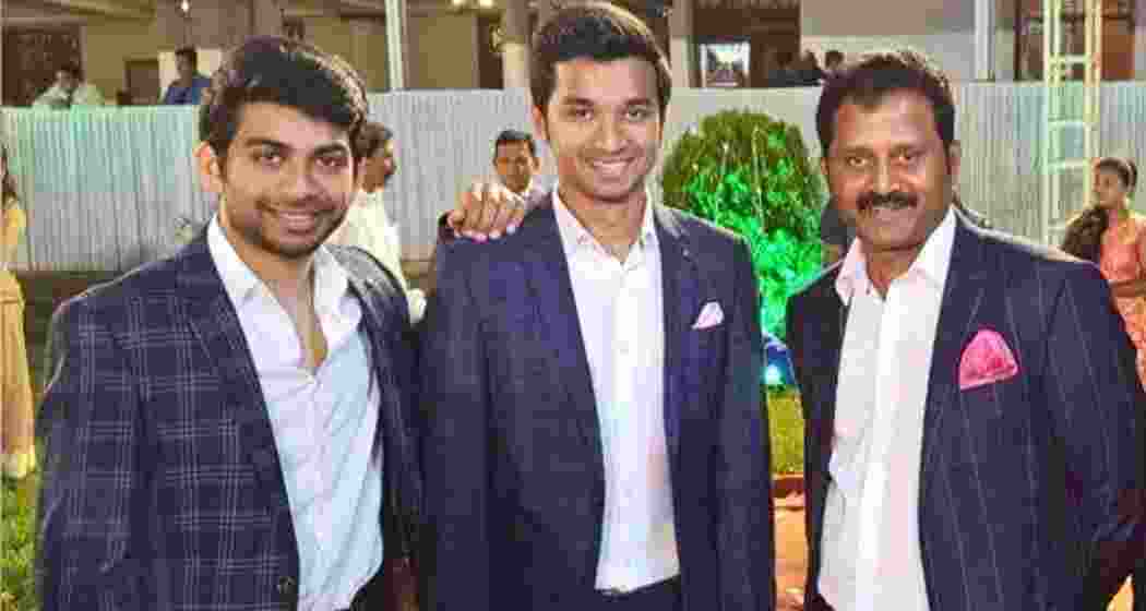 The three in a frame: Mallesh Narredu (R) with sons Deepesh and Yash, epitomising a family legacy that continues to shape Indian racing.
