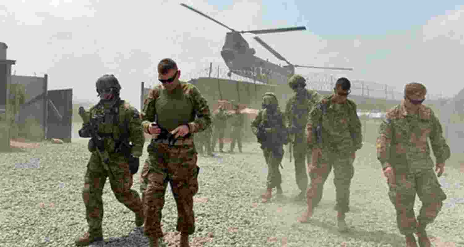 Representative Image. Pentagon weighs sending 10,000 more troops to Middle East as Iran conflict escalates, peace talks continue, and global trade faces disruption.