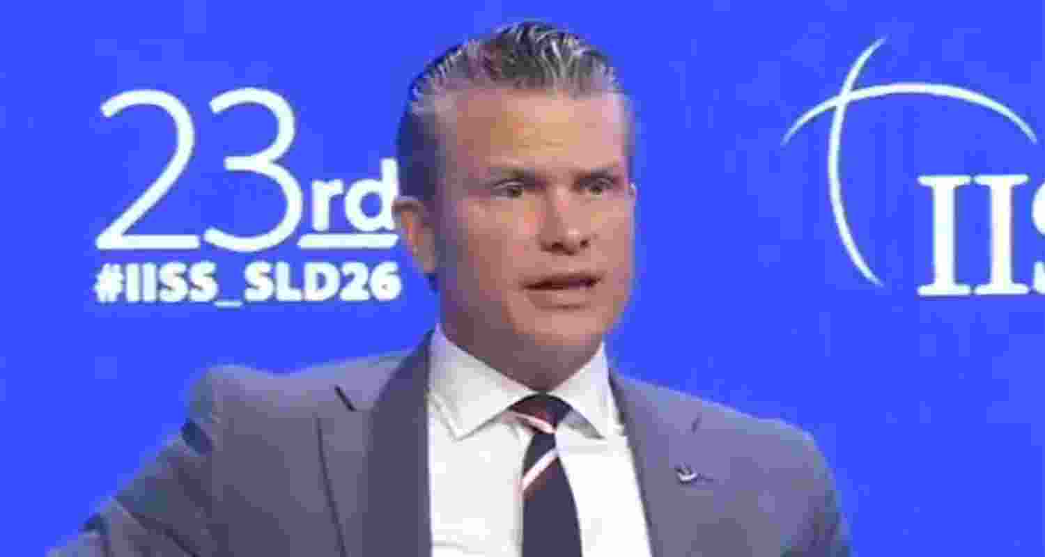 Speaking at the Shangri-La Dialogue in Singapore, Hegseth referred to the understanding reached between India and Pakistan after their military confrontation last year.