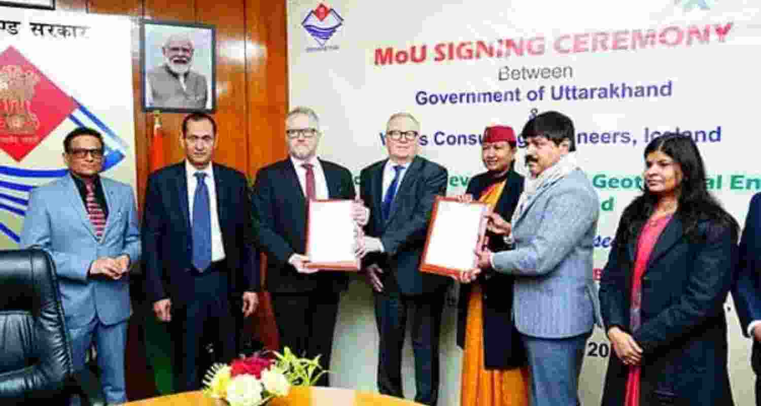 Uttarakhand Govt signs MoU with Iceland’s firm for geothermal energy development.