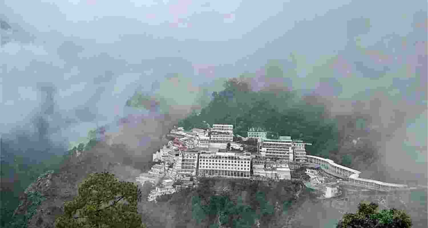 Mata Vaishno Devi shrine. 