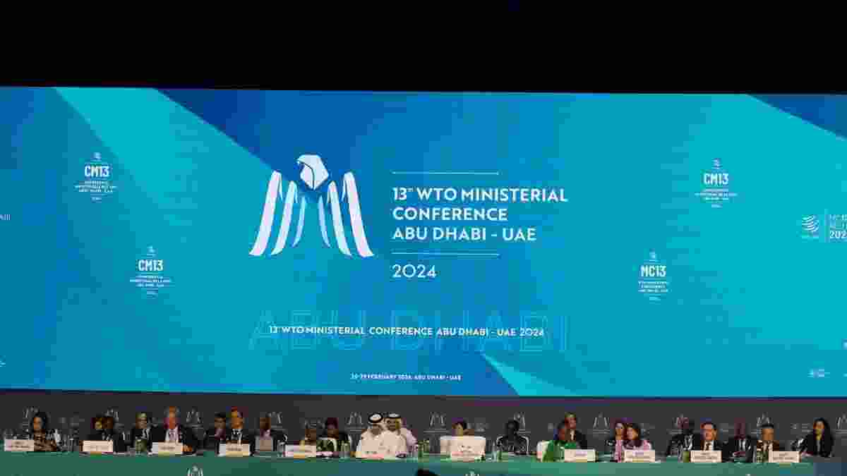 Trade ministers from around the globe convened today in Abu Dhabi for the 13th Ministerial Conference (MC13) of the World Trade Organization (WTO). 