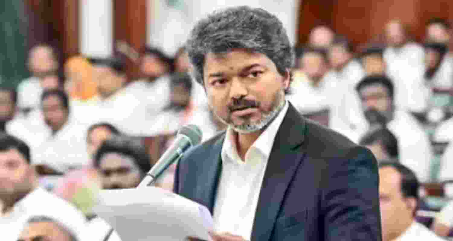 Tamil Nadu Chief Minister Joseph Vijay.