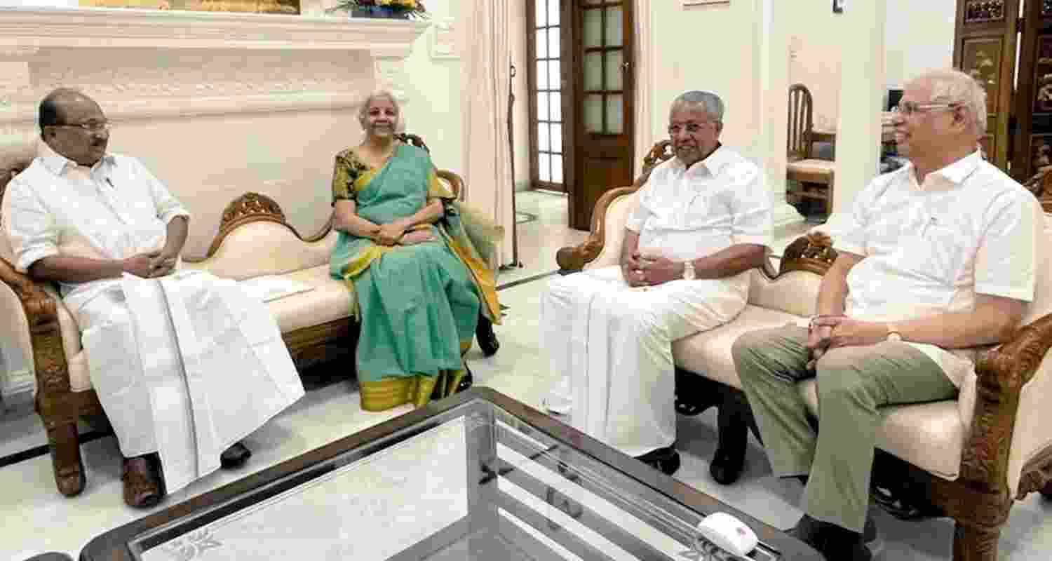 FM Sitharaman meets Kerala CM in national capital