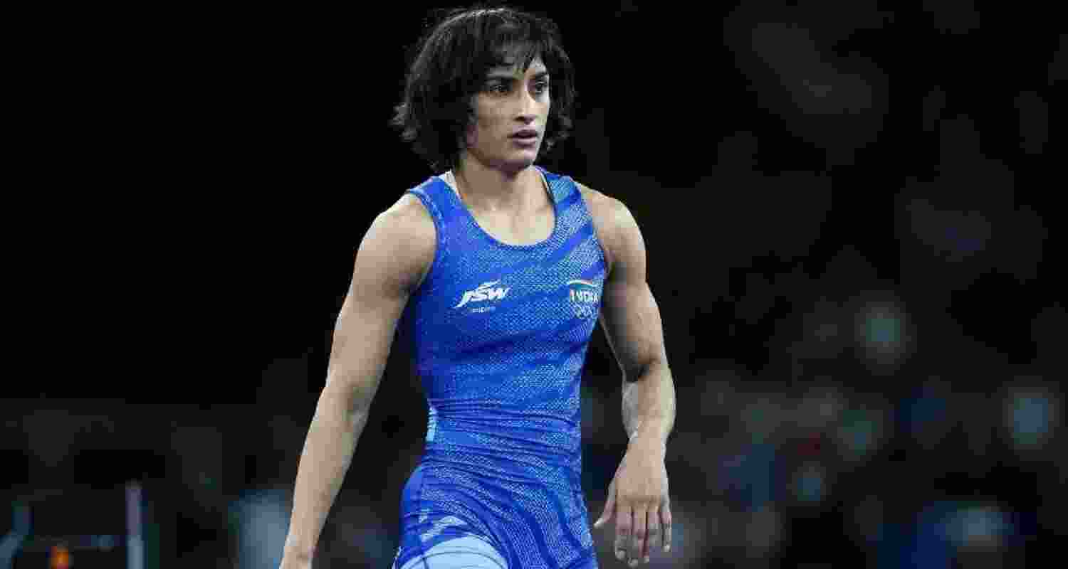 Star Indian wrestler Vinesh Phogat.