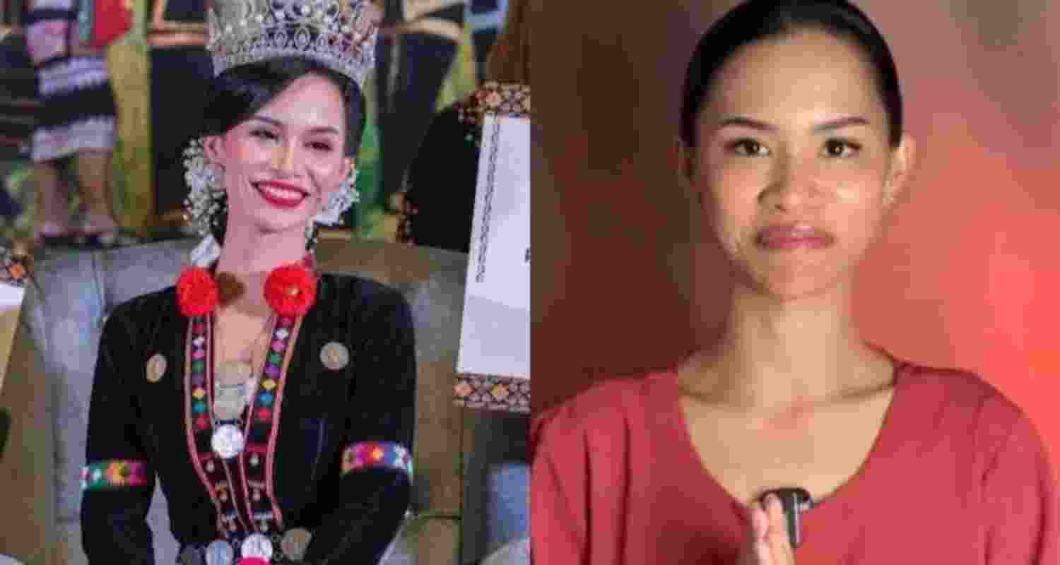 Viru Nikah Terinsip, aged 24, secured the Unduk Ngadau Johor title in 2023.