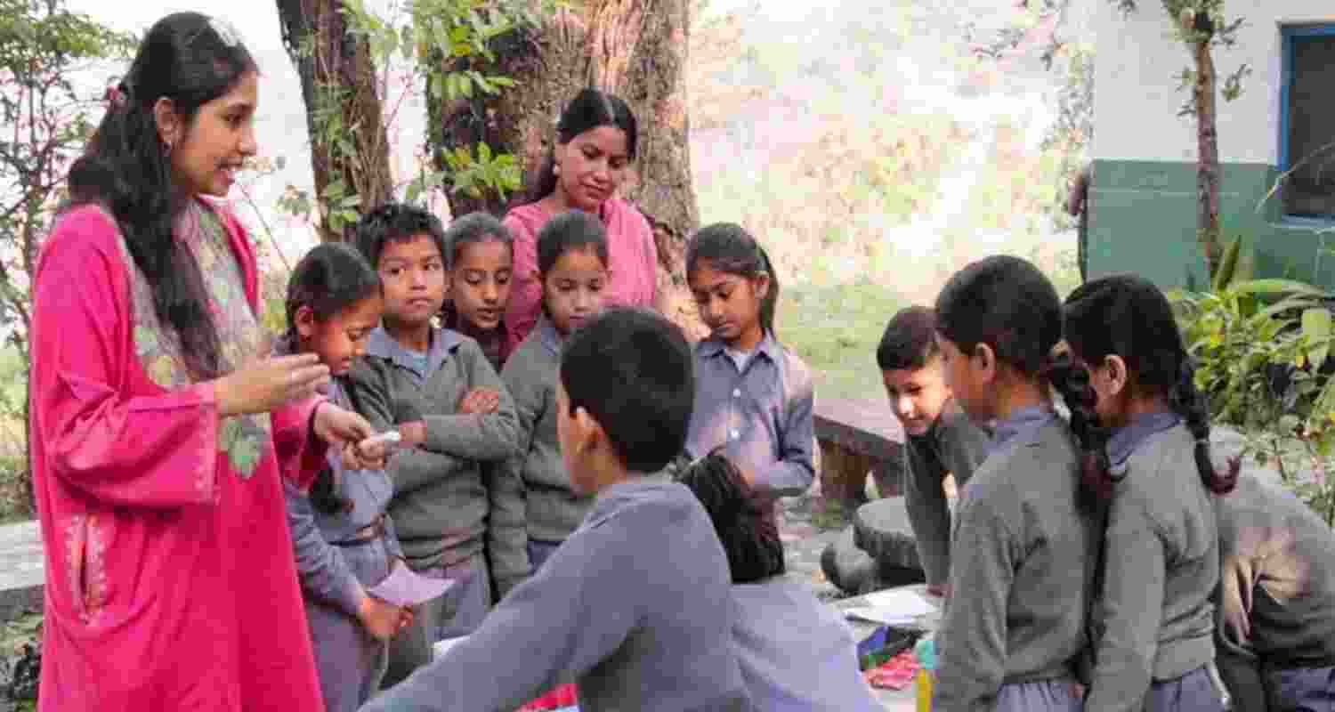 Visual from school in Katapatthar Dehradun..