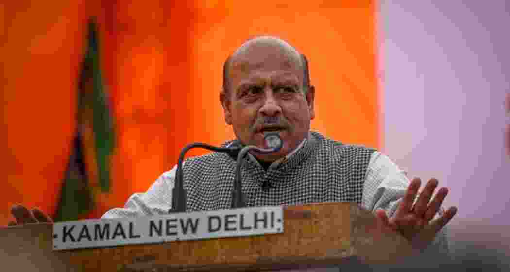 BJP legislator from Rohini, Vijender Gupta. File photo.