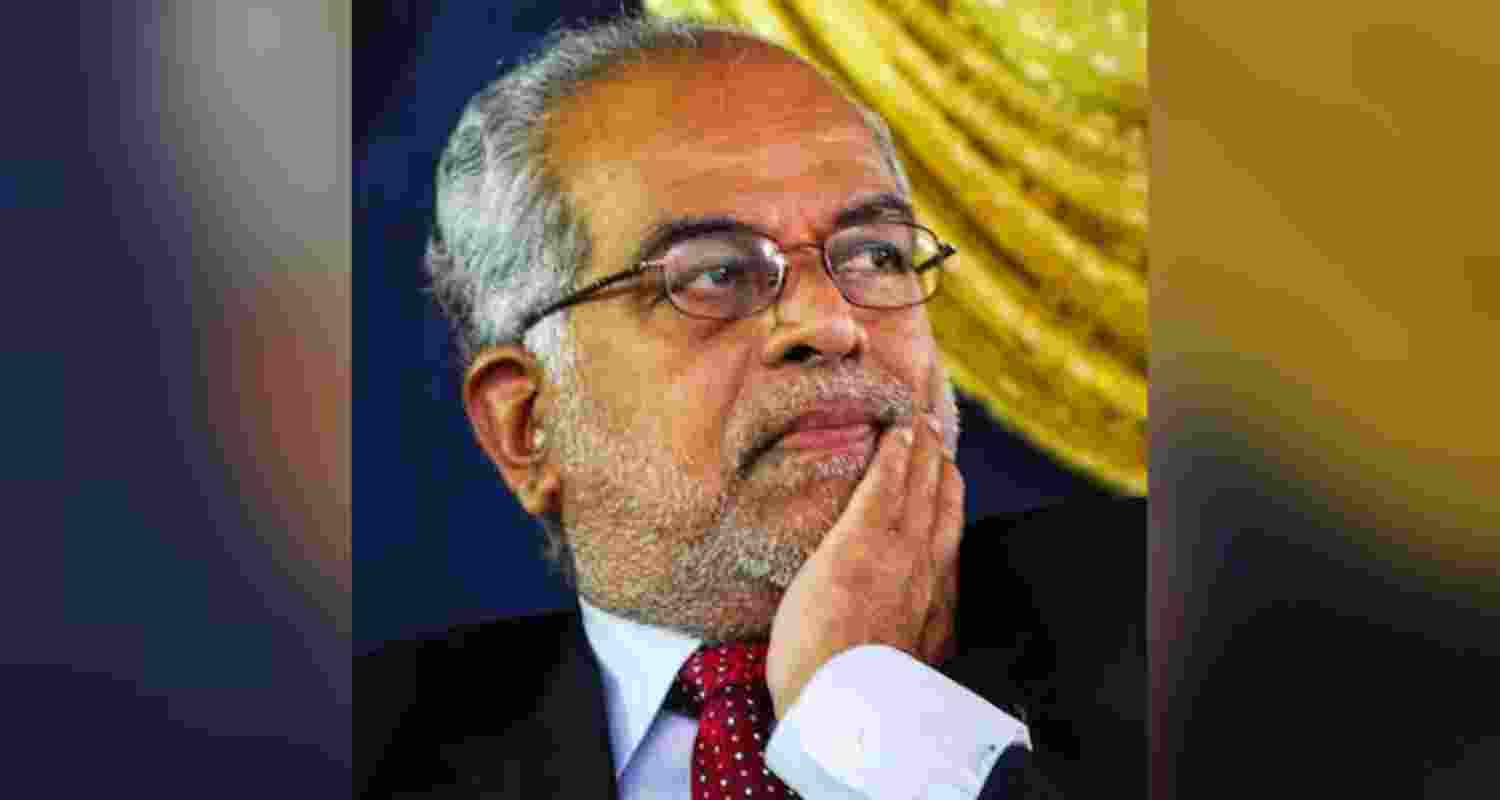 A file photo of ex-Supreme Court judge B Sudershan Reddy.