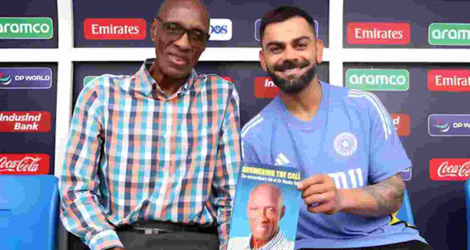 Legendary West Indies pacer Wesley Hall has seen a lot of great batters over the years and in his opinion, Indian superstar Virat Kohli belongs right at the top with the all-time legends of the game.