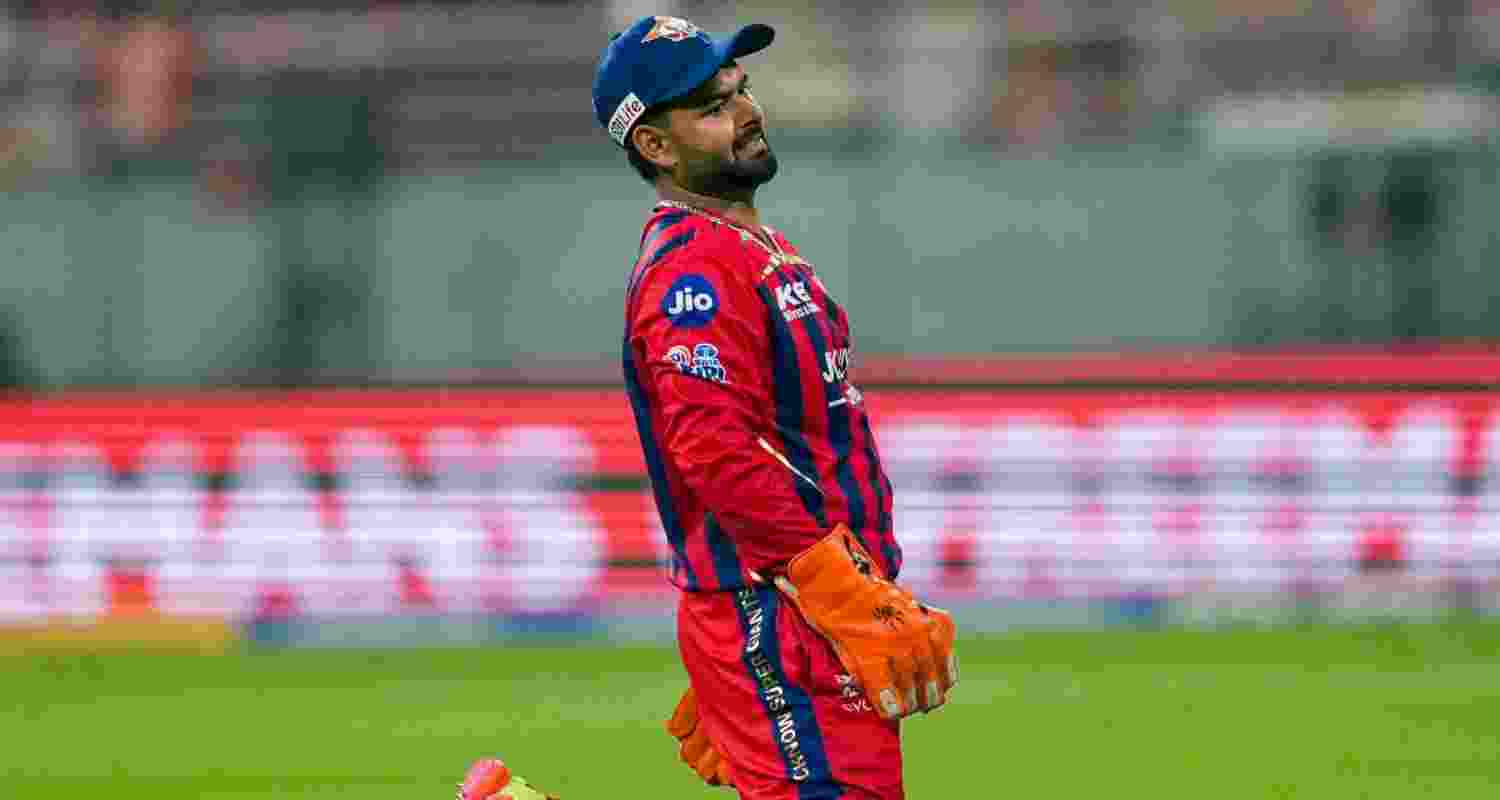 Star India wicketkeeper-batter Rishabh Pant.