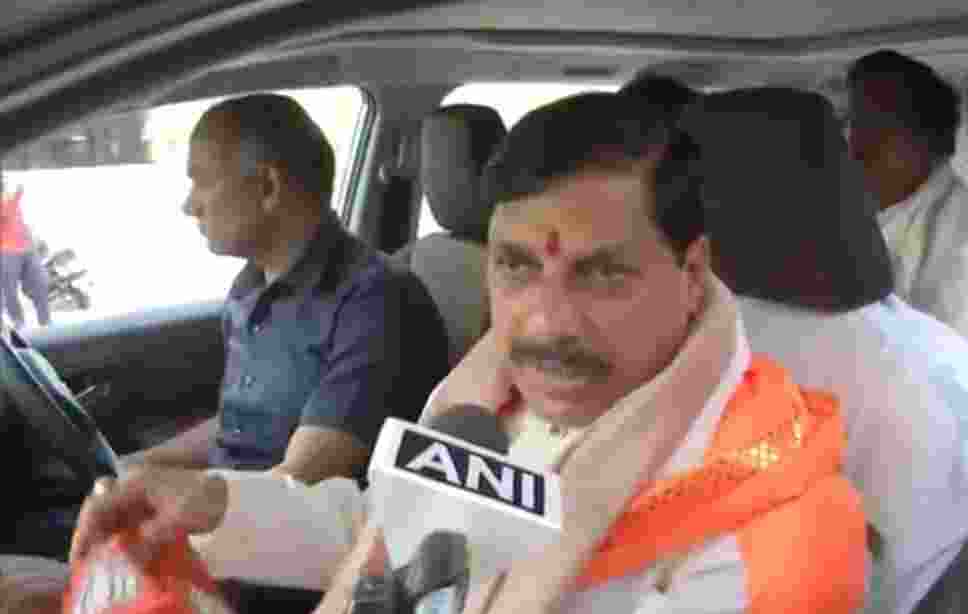 Chief Minister Mohan Yadav expresses his joy after casting his vote in the ongoing Lok Sabha Elections 2024. 