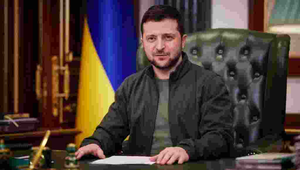 Ukrainian President Volodymyr Zelenskyy