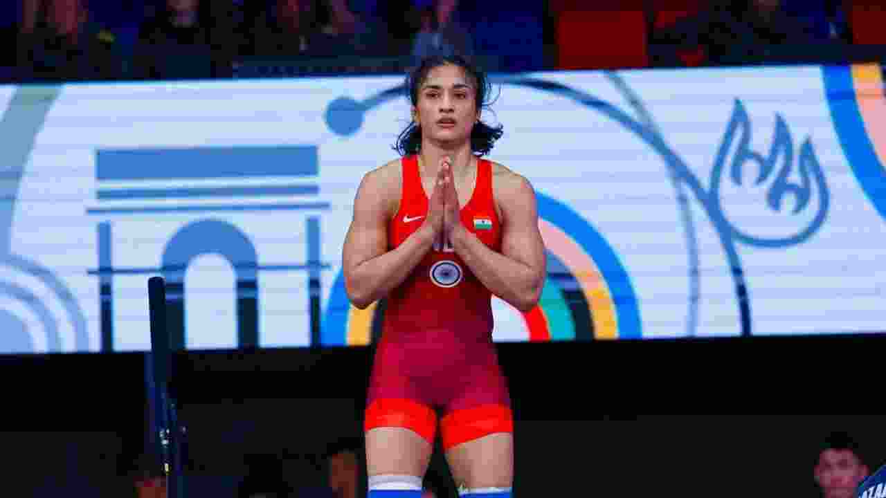 Wrestler Vinesh Phogat.