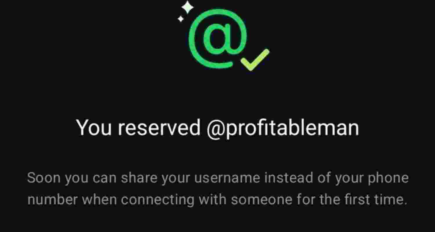 WhatsApp rolls out usernames: Reserve yours now