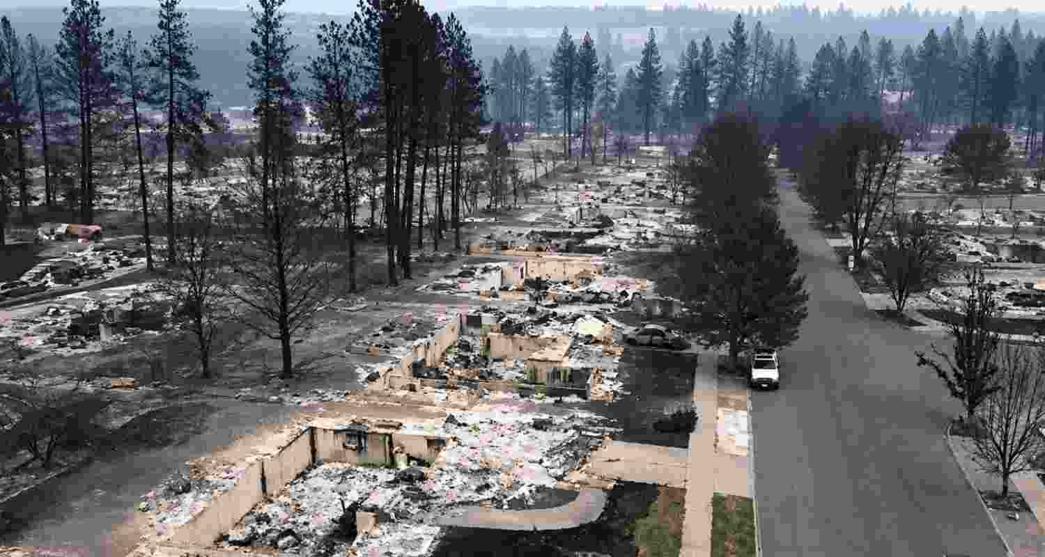 A man was arrested on suspicion of starting a Spokane wildfire that displaced over 65,000 residents, as authorities continued investigating the devastating blazes.