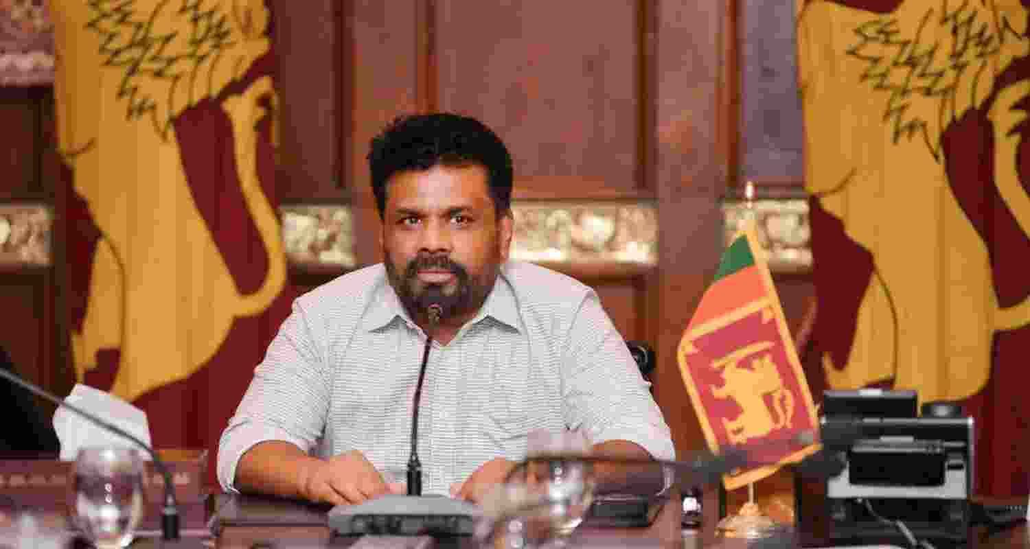 Sri Lanka President Anura Kumara Dissanayake.