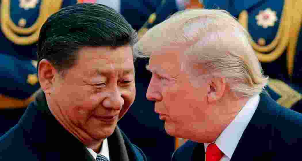 President Xi Jinping with US President Donald Trump during a previous bilateral meeting.