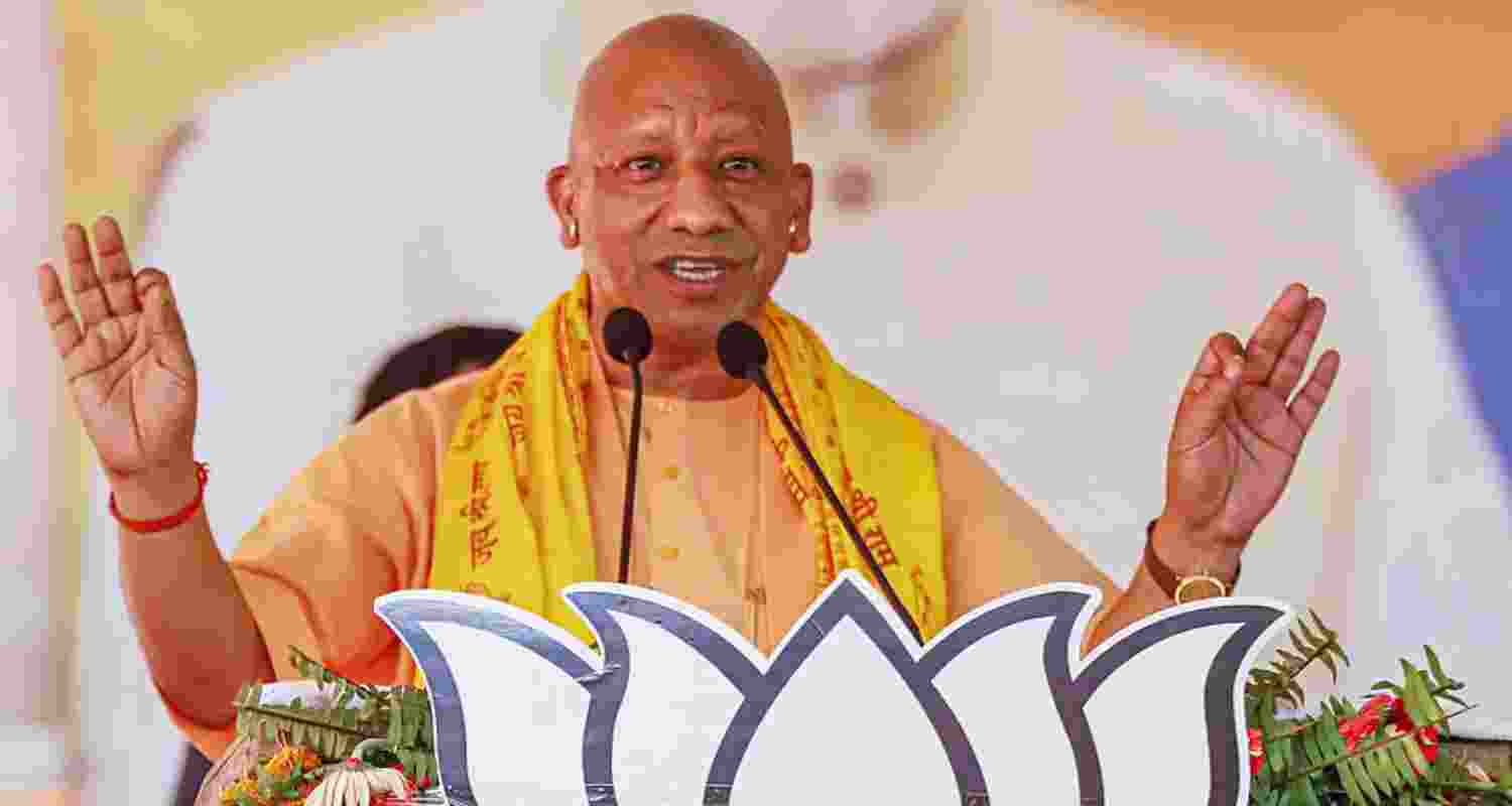 Uttar Pradesh Chief Minister Yogi Adityanath - file image.