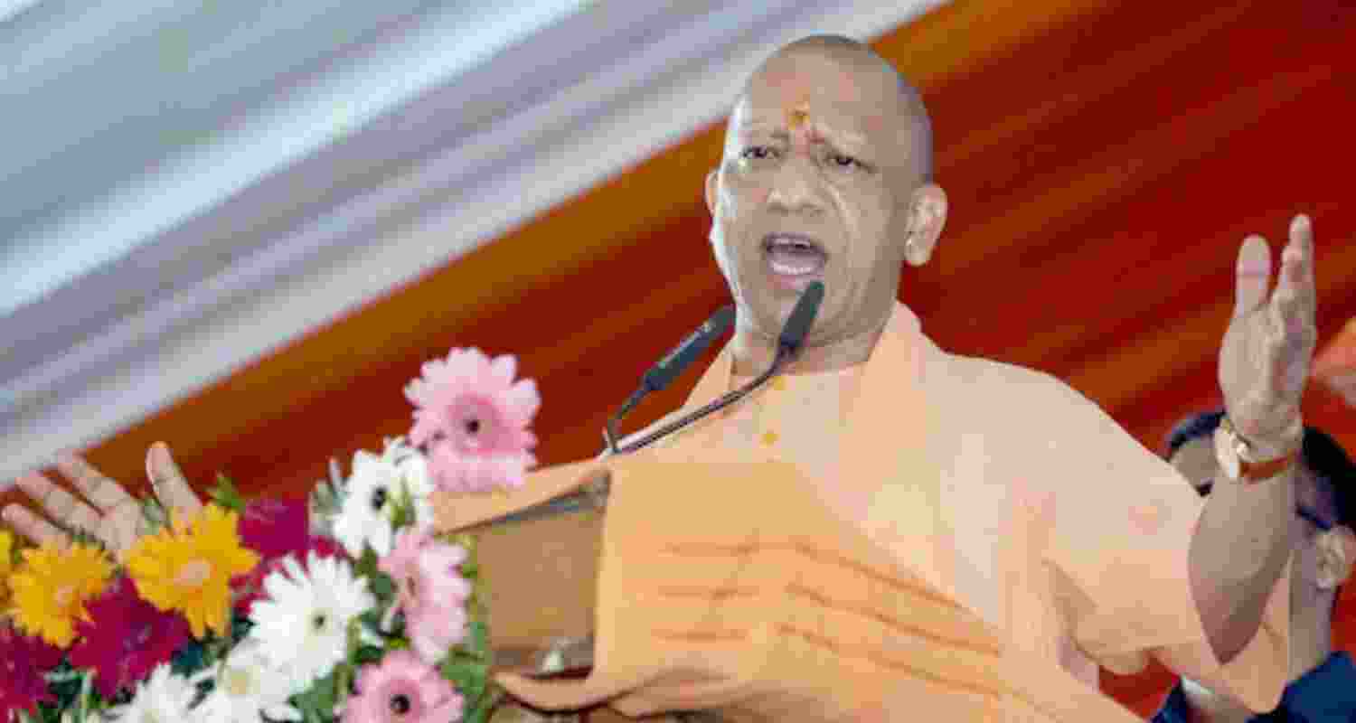Uttar Pradesh Chief Minister Yogi Adityanath - file image.