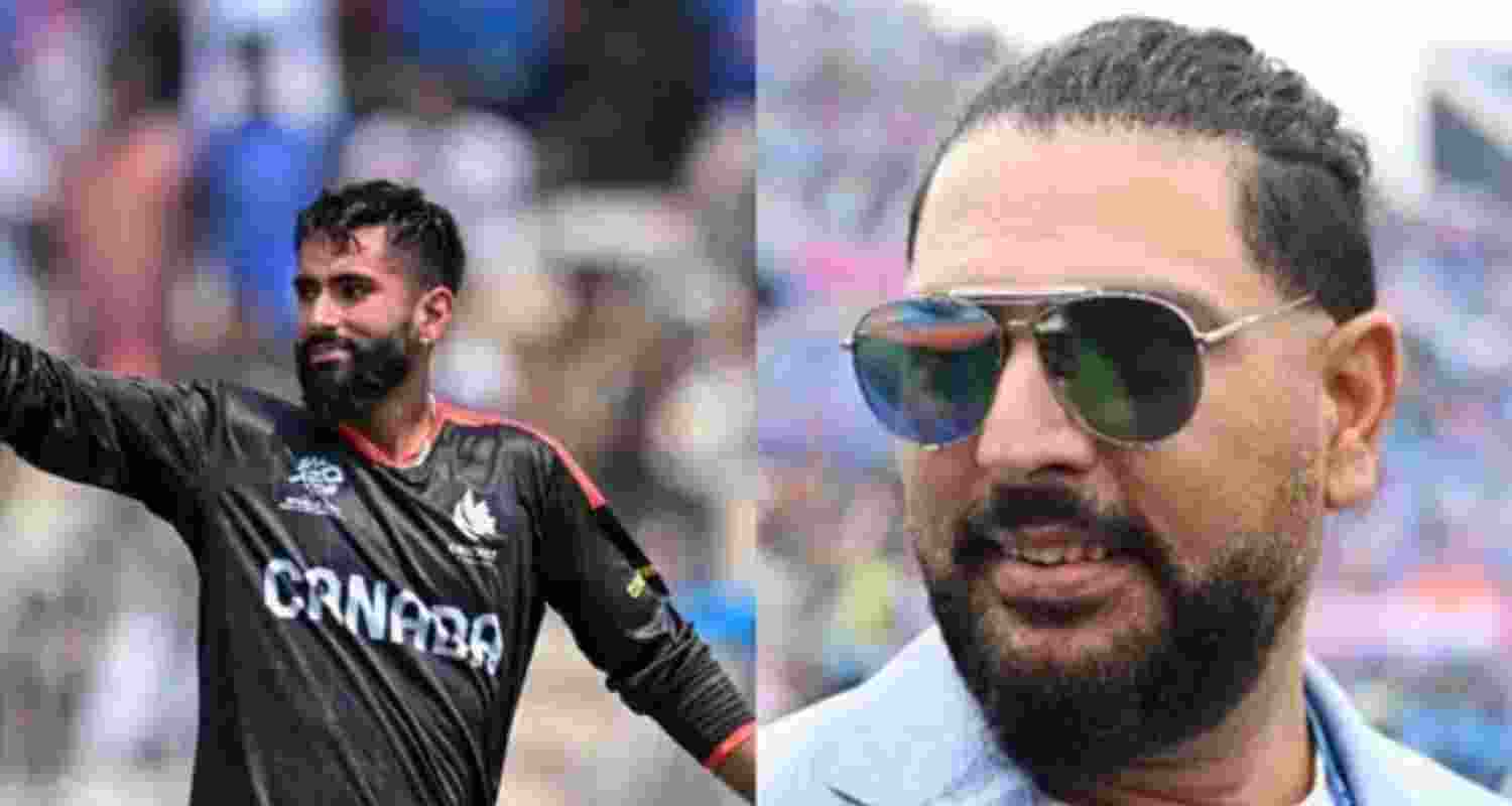 Named after celebrated India cricketer Yuvraj Singh (right), Canada’s 19-year-old sensation Yuvraj Samra created T20 World Cup history as the youngest centurion.