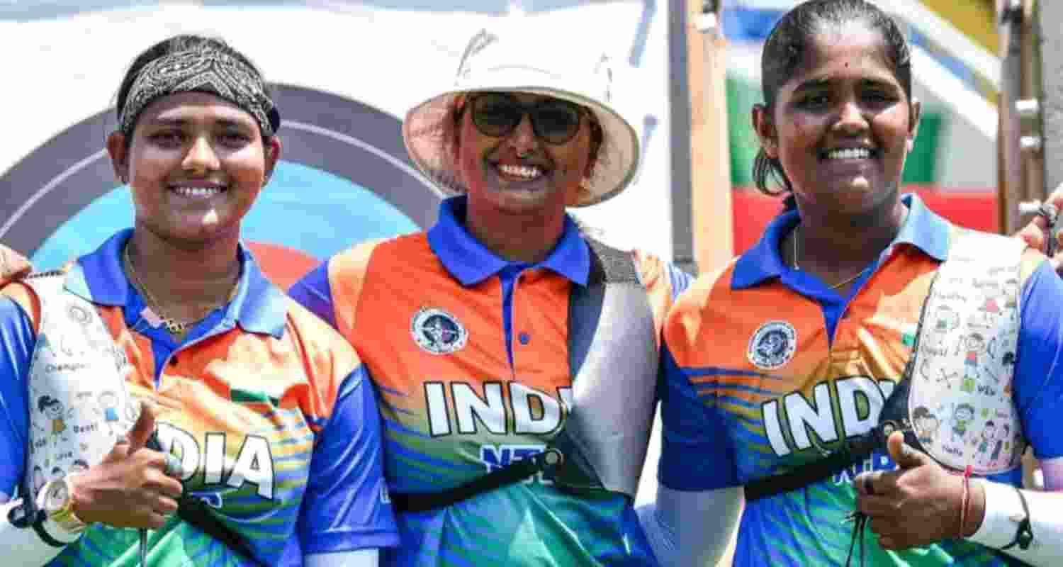 The women's recurve team defeated a new-look Korean side 5-1 in the semifinals to set up a gold medal clash against second seed China on Sunday.