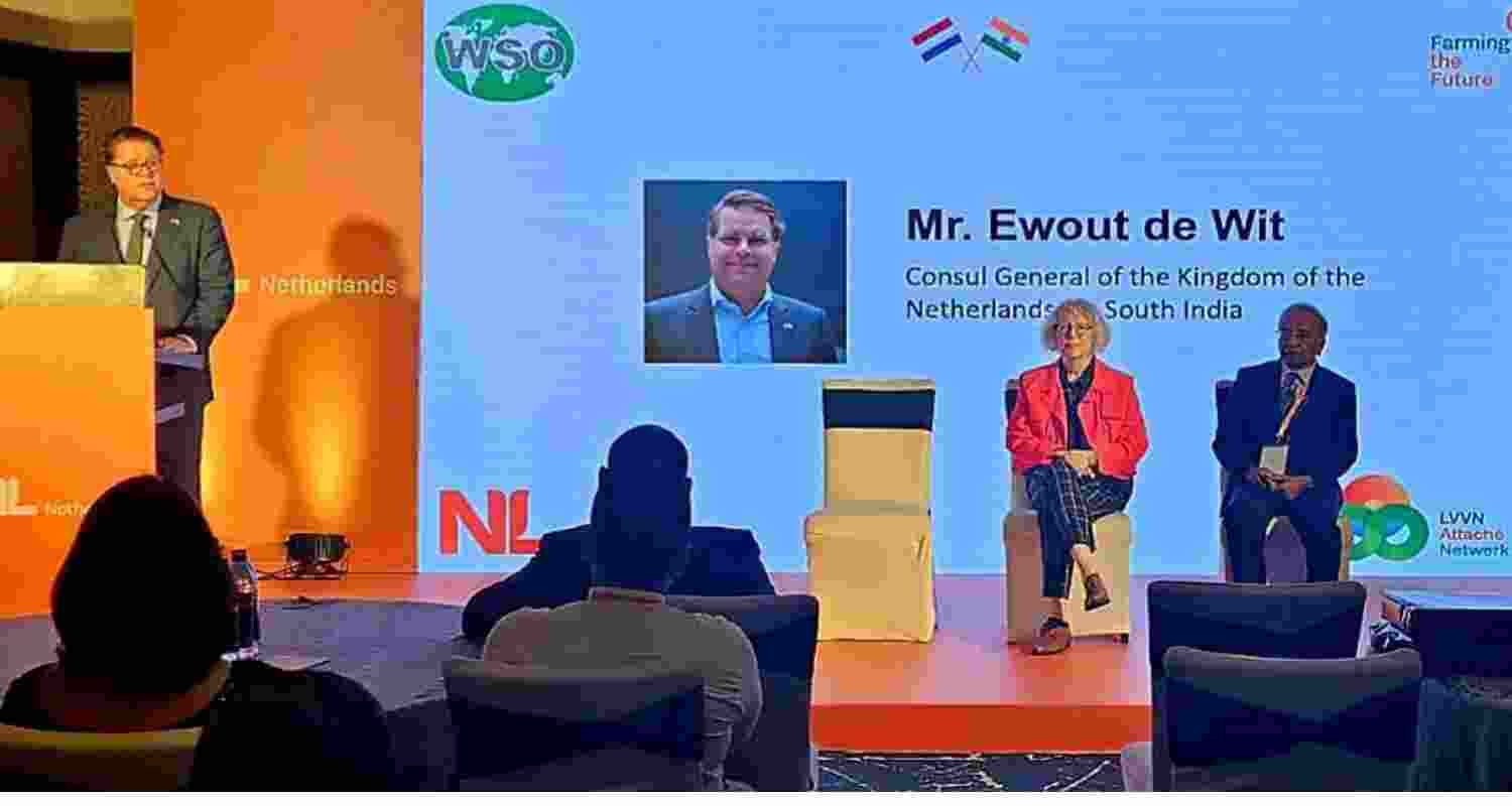 An Indo-Dutch seminar on "Sustainable Spice Value Chains" in progress in Kochi.