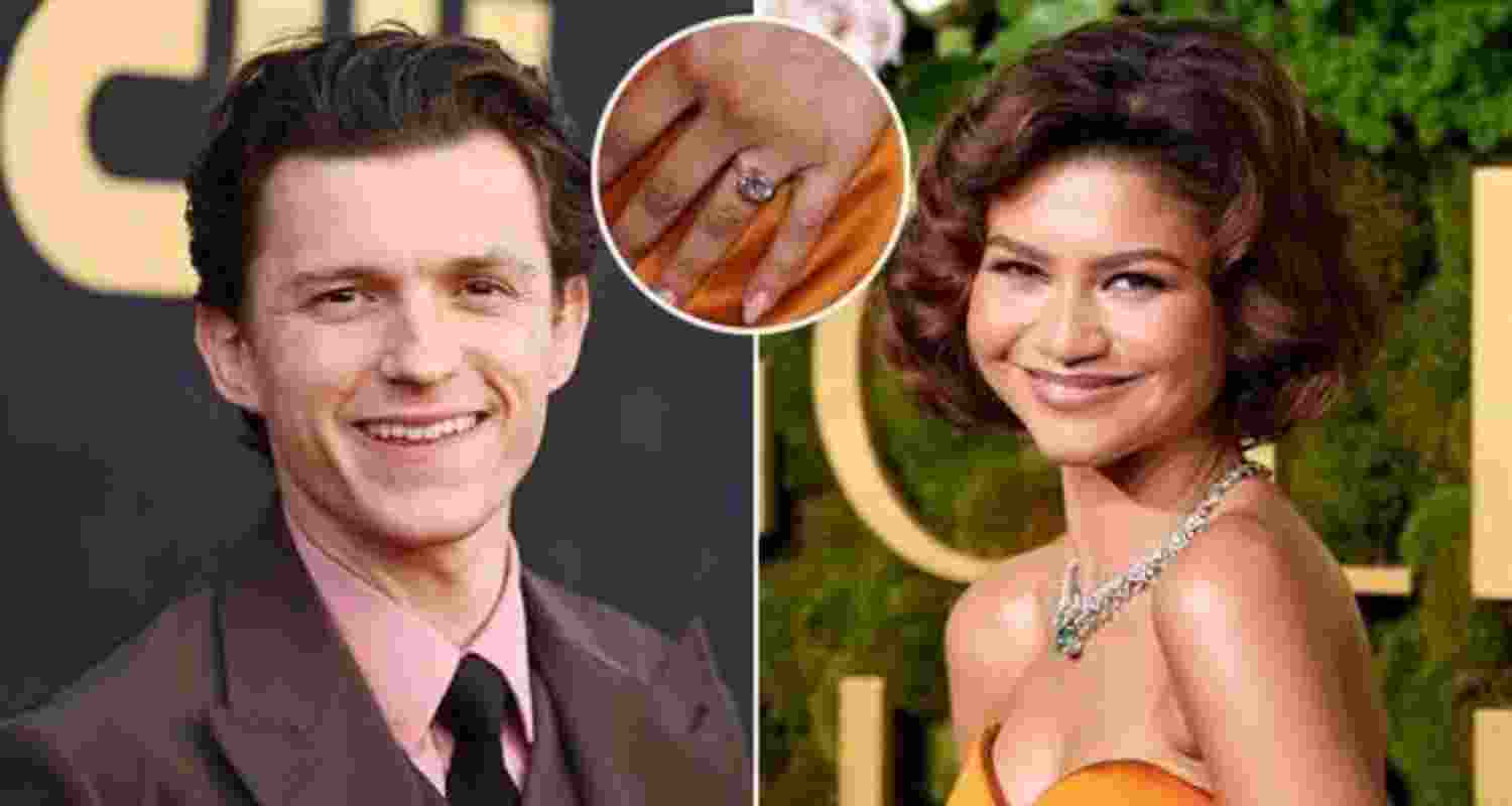  ‘Spider-Man’ co-stars Tom Holland and Zendaya. Image: X