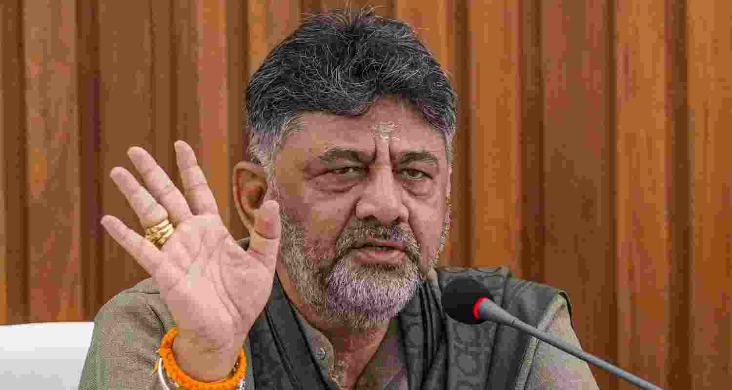  Karnataka Chief Minister D K Shivakumar 