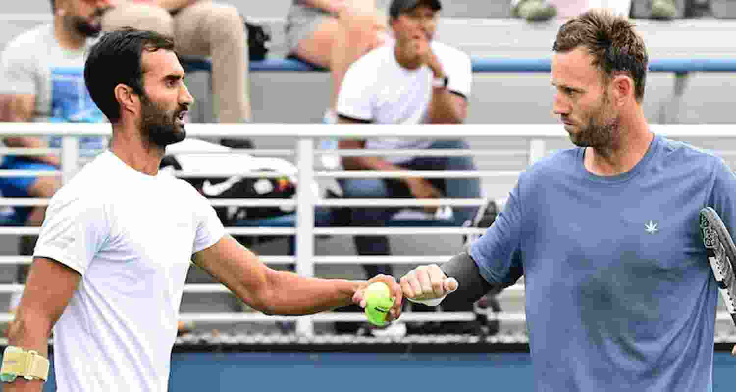 Yuki Bhambri and Michael Venus.