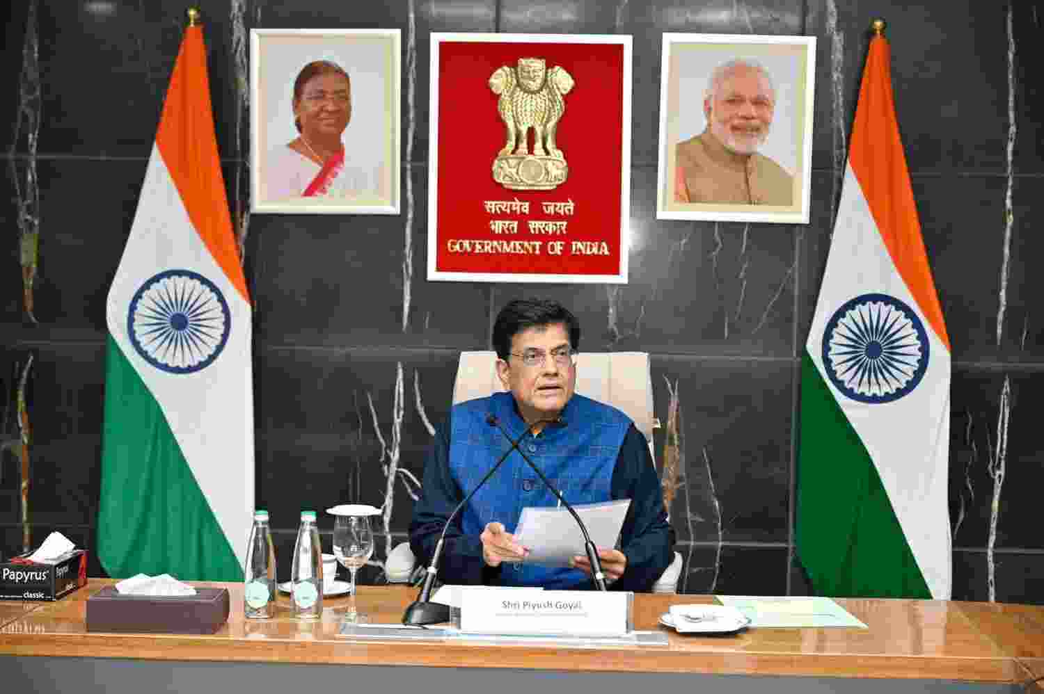India eyes ₹20,000 cr organic exports in three years: Goyal India eyes ₹20,000 cr organic exports in three years: Goyal
