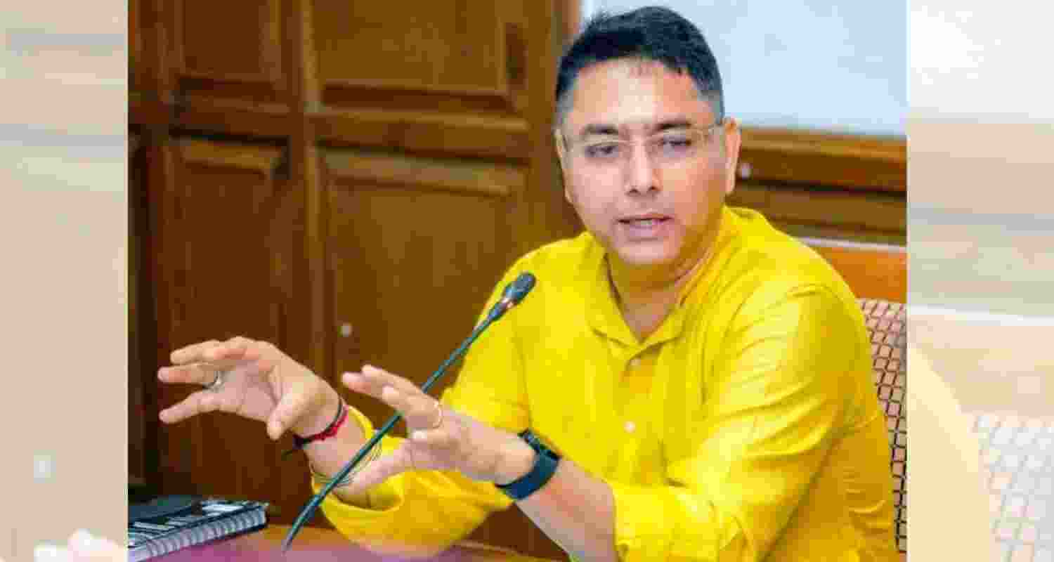 AAP Punjab president and Renewable Energy Minister Aman Arora. AAP Punjab president and Renewable Energy Minister Aman Arora.