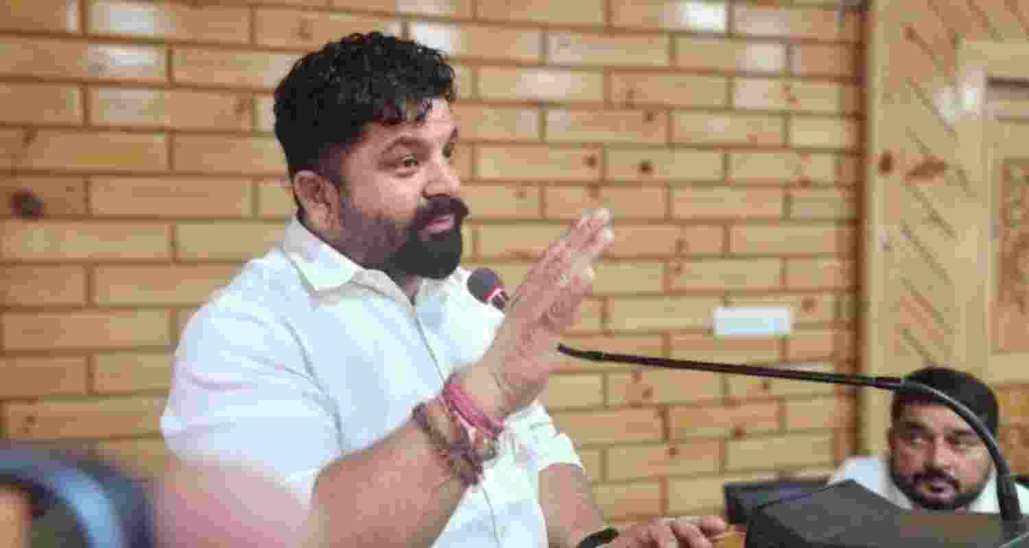 Himachal Pradesh BJP MLA Hans Raj.  Himachal Pradesh BJP MLA Hans Raj.