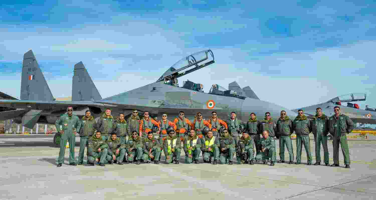 IAF's Su-30 MKI to join air exercise with France IAF's Su-30 MKI to join air exercise with France