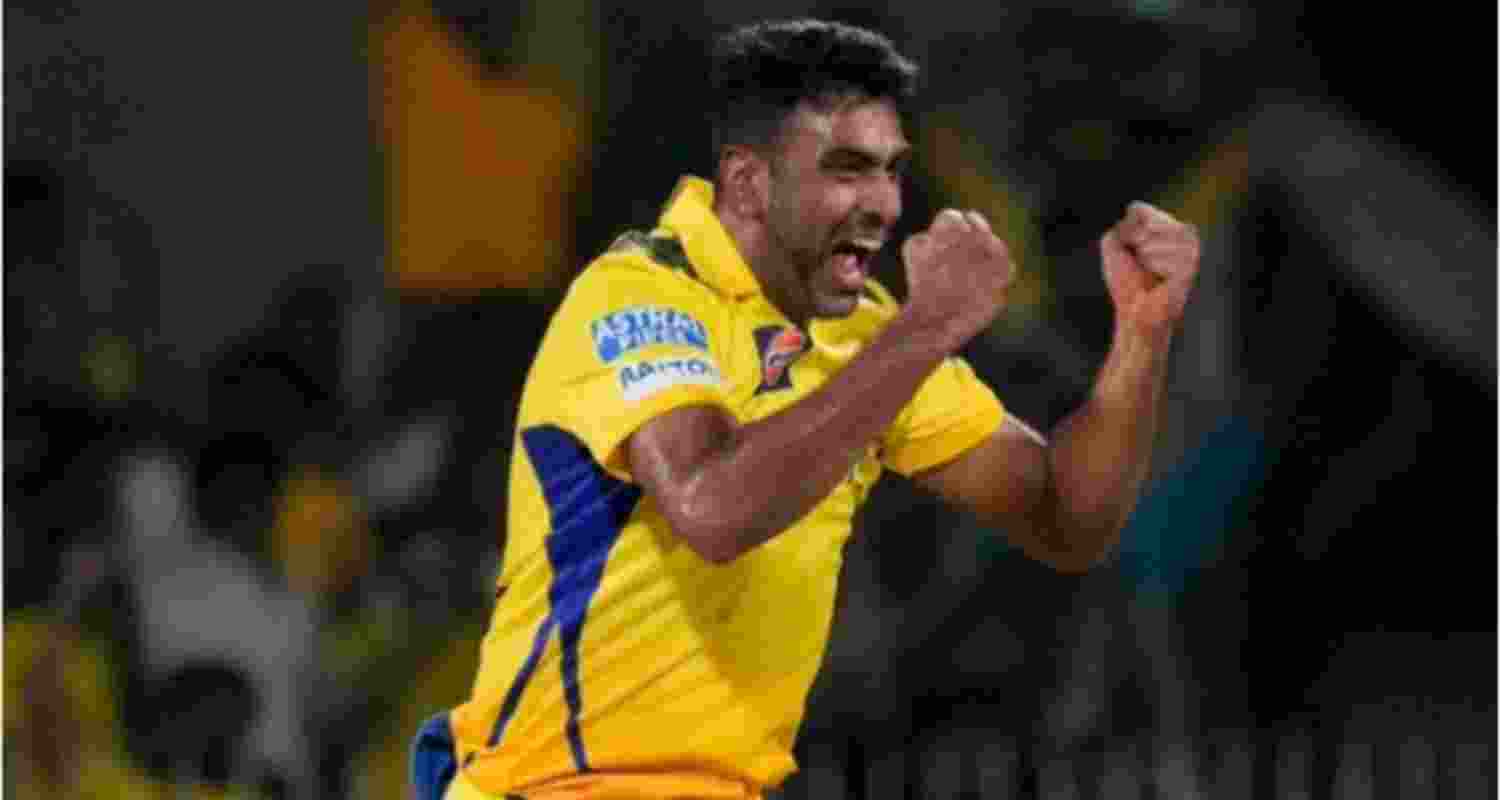 Off-spinner Ravichandran Ashwin. Off-spinner Ravichandran Ashwin.