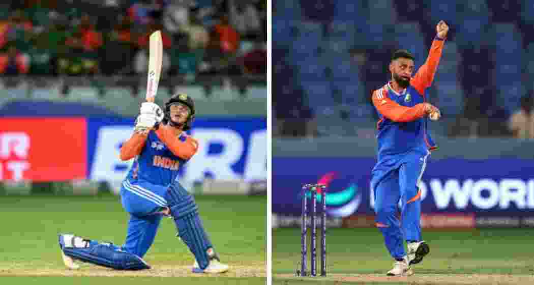 Abhishek Sharma (L) and Varun Chakravarthy continue to lead the ICC Men’s T20 rankings, showcasing India’s rising influence across formats ahead of the 2026 T20 World Cup. Abhishek Sharma (L) and Varun Chakravarthy continue to lead the ICC Men’s T20 rankings, showcasing India’s rising influence across formats ahead of the 2026 T20 World Cup.