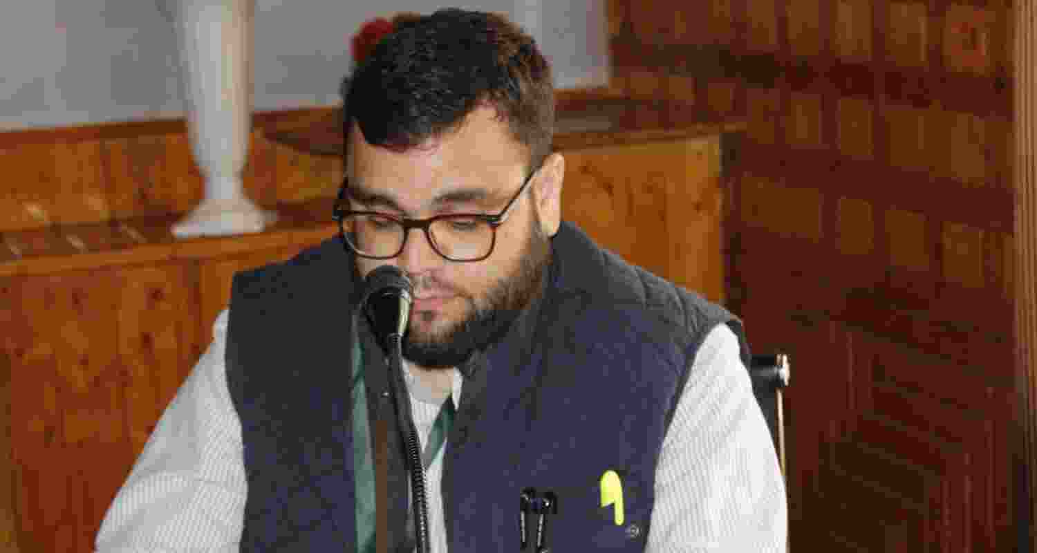 PDP candidate Aga Syed Muntazir Mehdi. PDP candidate Aga Syed Muntazir Mehdi.