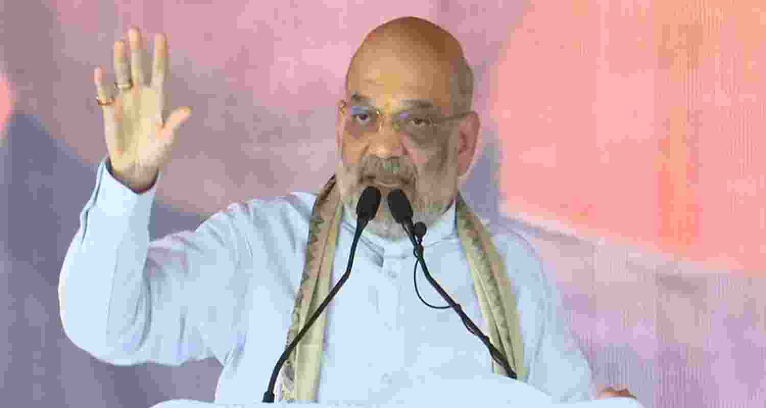 Union Home Minister Amit Shah. Union Home Minister Amit Shah.