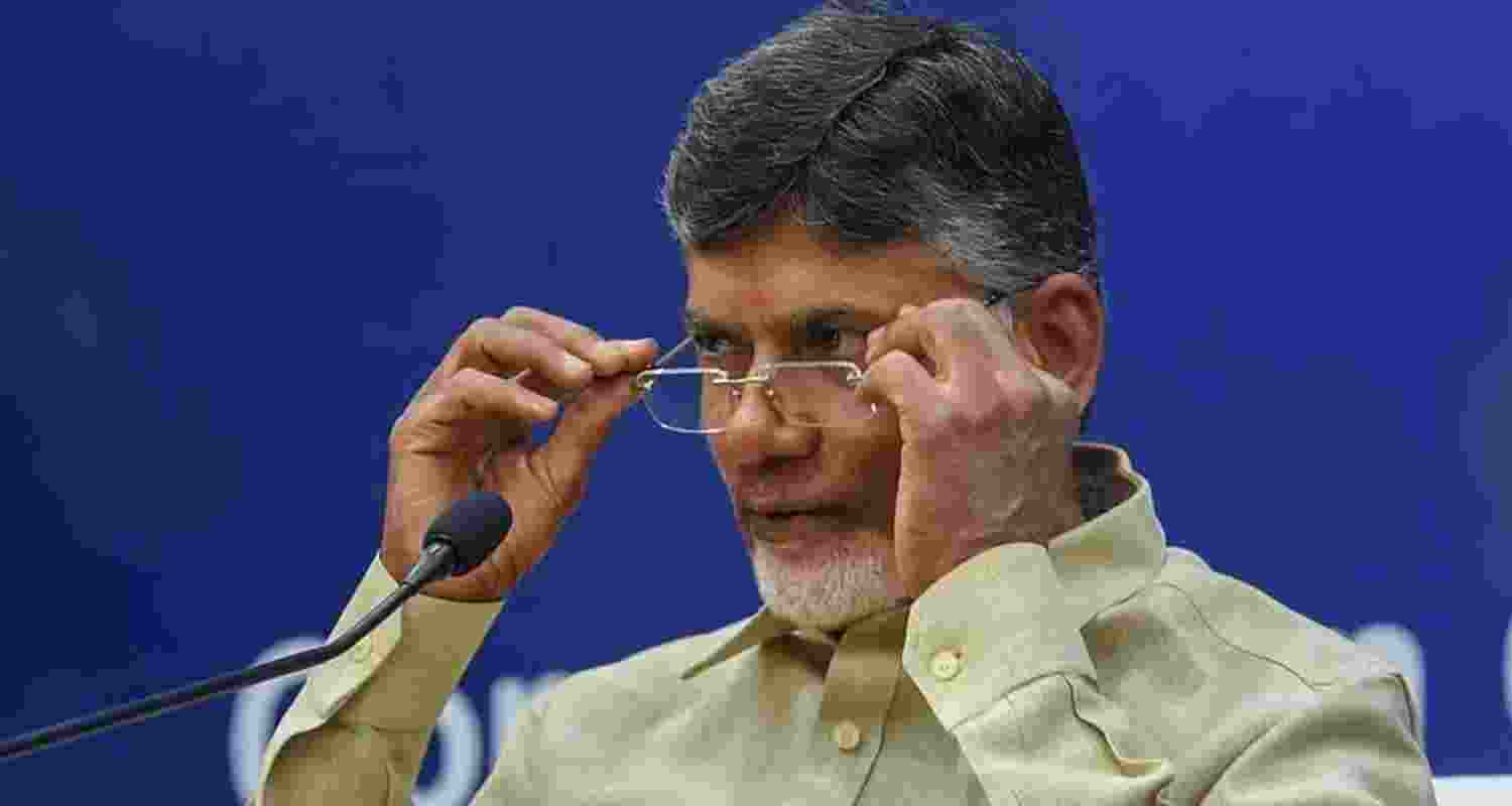 Chief Minister N Chandrababu Naidu.   Chief Minister N Chandrababu Naidu.