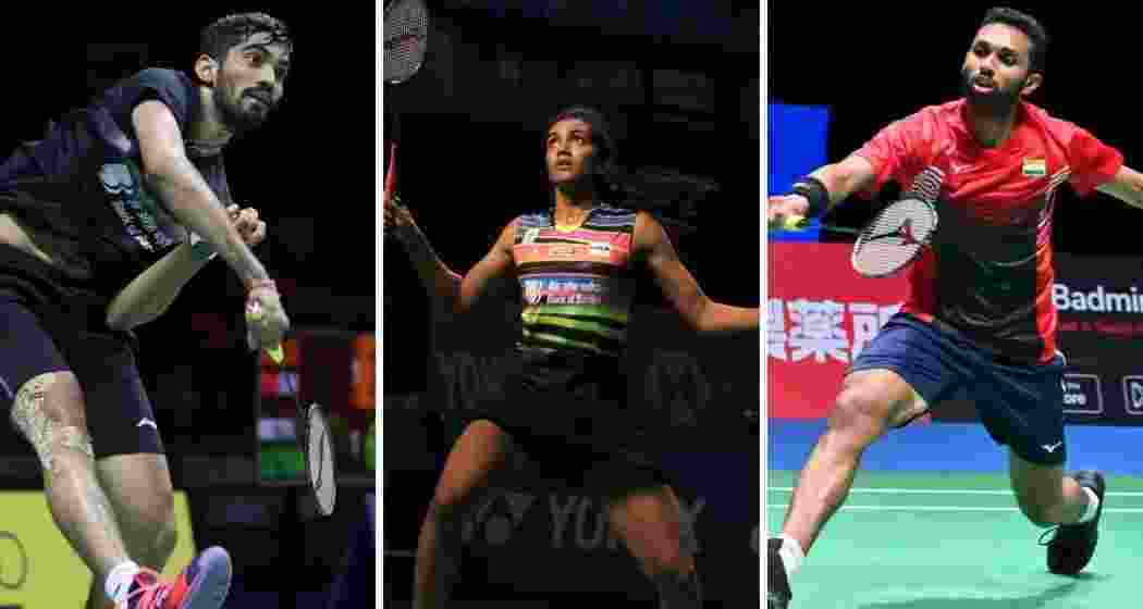 From left: Kidambi Srikanth, P V Sindhu and H S Prannoy, key members of India’s squad for the Badminton Asia Team Championships in February. From left: Kidambi Srikanth, P V Sindhu and H S Prannoy, key members of India’s squad for the Badminton Asia Team Championships in February.