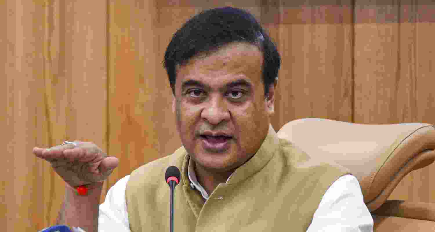 Assam Chief Minister Himanta Biswa Sarma - file image. Assam Chief Minister Himanta Biswa Sarma - file image.