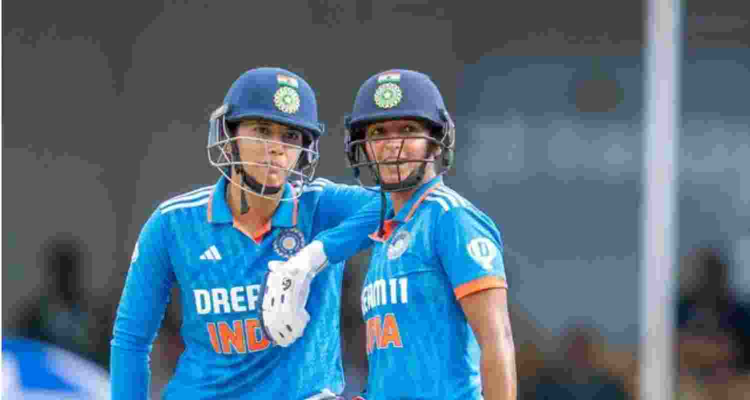 Smriti Mandhana and Harmanpreet Kaur. Image taken from BCCI. Smriti Mandhana and Harmanpreet Kaur. Image taken from BCCI.