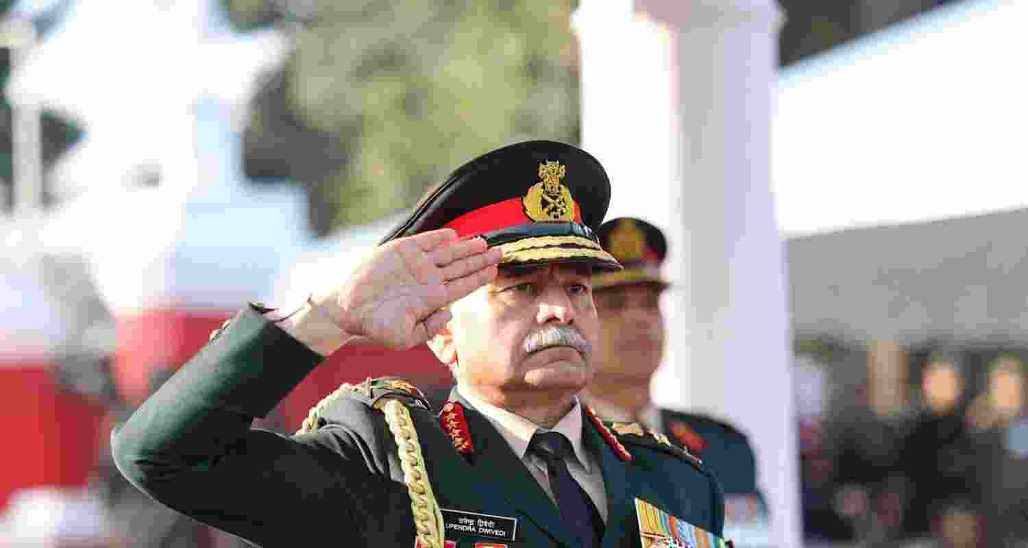 Chief of the Army Staff (COAS) General Upendra Dwivedi. Chief of the Army Staff (COAS) General Upendra Dwivedi.