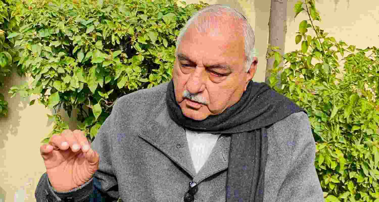 Congress leader Bhupinder Singh Hooda Congress leader Bhupinder Singh Hooda