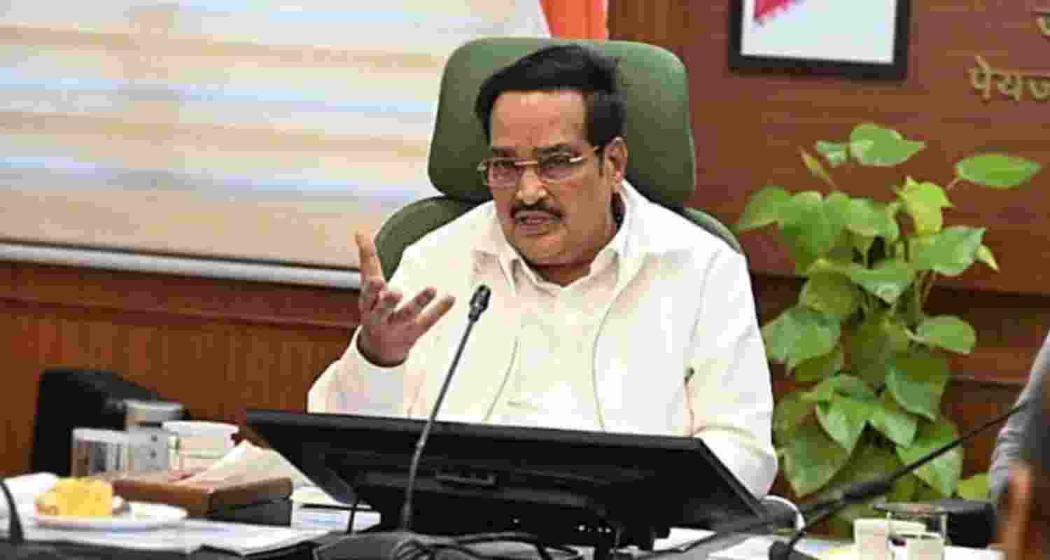 Union Jal Shakti Minister CR Patil.  Union Jal Shakti Minister CR Patil.