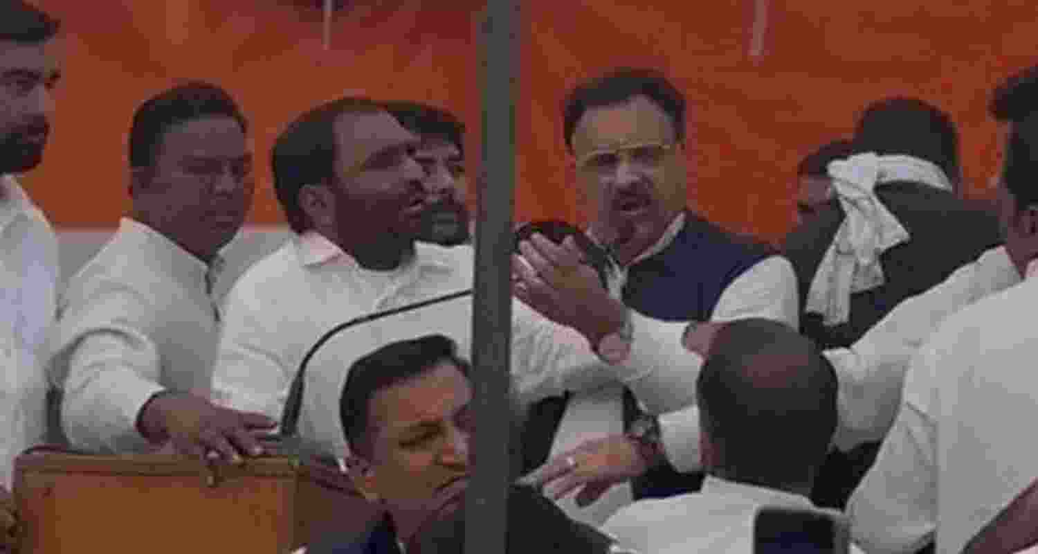 DCC chiefs clash on stage over control of stage proceedings in Hisar. DCC chiefs clash on stage over control of stage proceedings in Hisar.